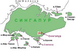 Подробная карта Сингапура Подробная карта Сингапура